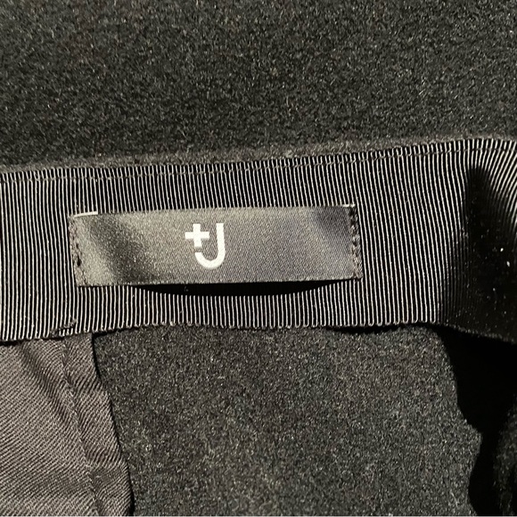 UNIQLO +J Double Face Black Wool Skirt Pocket - Picture 5 of 8